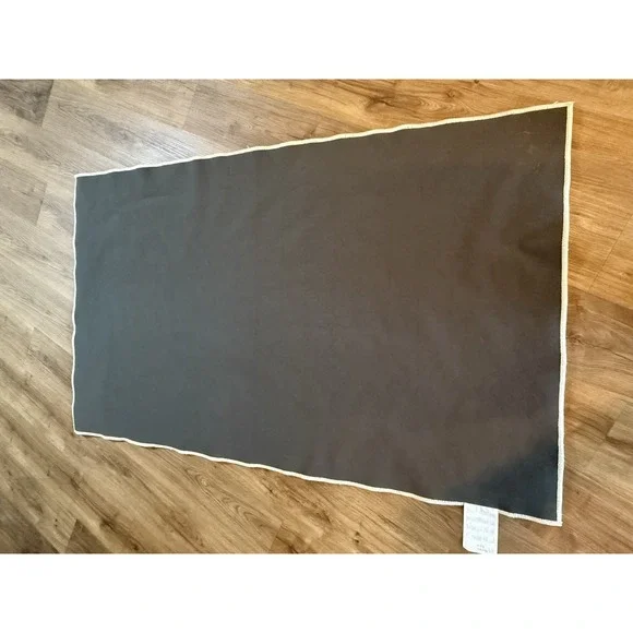 Ruggable Rug Plush Geometric Triangle - Cream/white & Grey- 3x5 - No Base - Picture 5 of 8